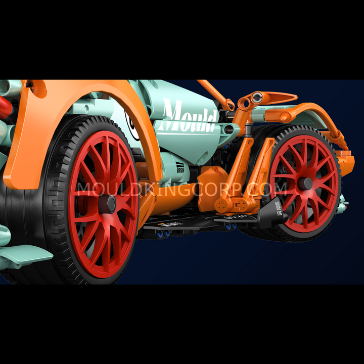 Mould King 13155/13156 IE Endurance Prototype Race Car Building Set | 1,669 Pcs