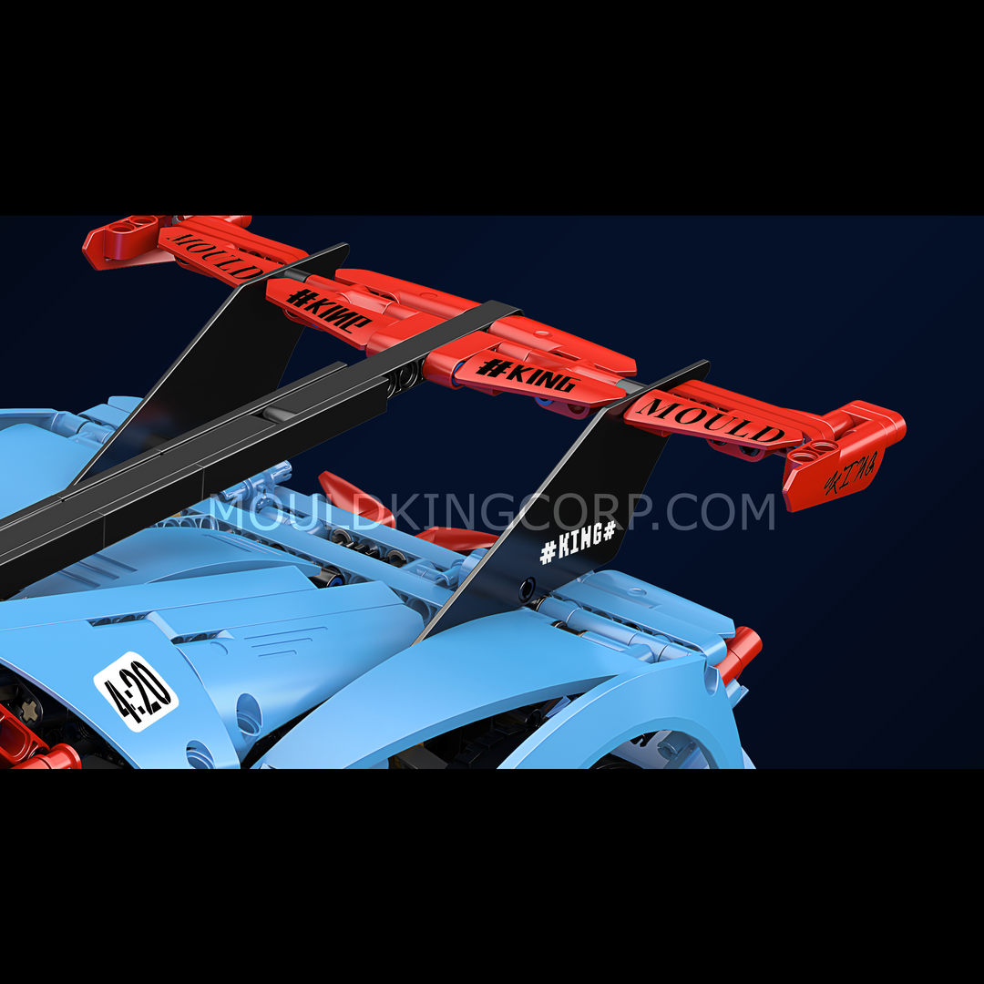 Mould King 13155/13156 IE Endurance Prototype Race Car Building Set | 1,669 Pcs