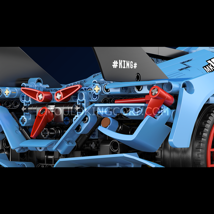 Mould King 13155/13156 IE Endurance Prototype Race Car Building Set | 1,669 Pcs