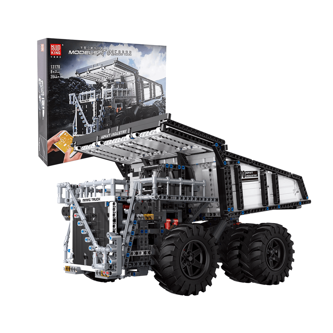 MOULD KING 13170 RC Mijnbouw Dump Truck Bouwset | 2.044 pcs