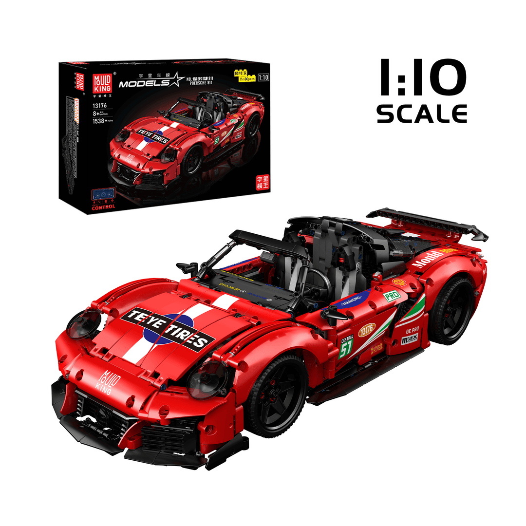 MOULD KING 13176 NO. 911 Supercar Remote Controlled Model Building Set | 1,538 PCS