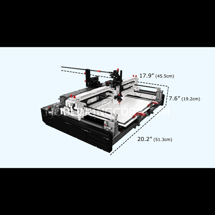 Mould King 13181 Electric Pen Plotter Building Set | 3,088 PCS