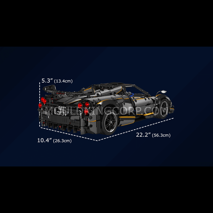 Mould King 13182 Huayra Hyper Car Modellbausatz | 4.802 PCS