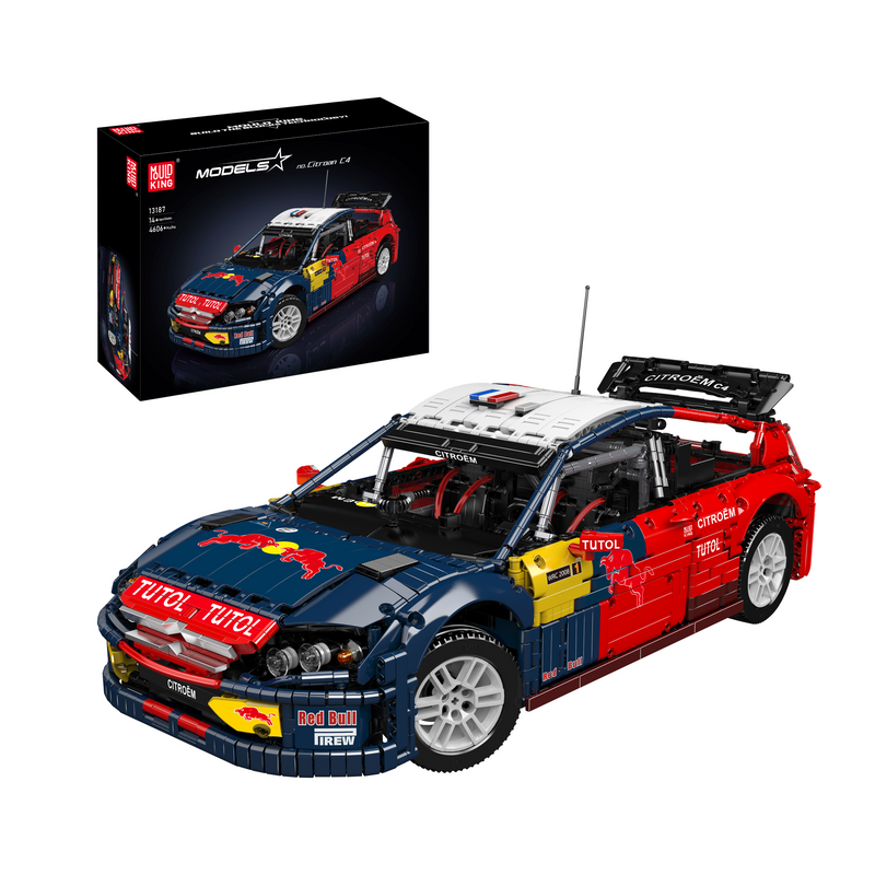 Mould King 13187 Ultimate French C4 Rally Car Model Building Set | 4,606 Pcs