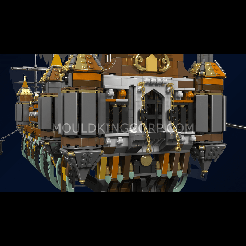 Mould King 13188 Mary Pirate Ship Model Building Set | 4,147 Pcs