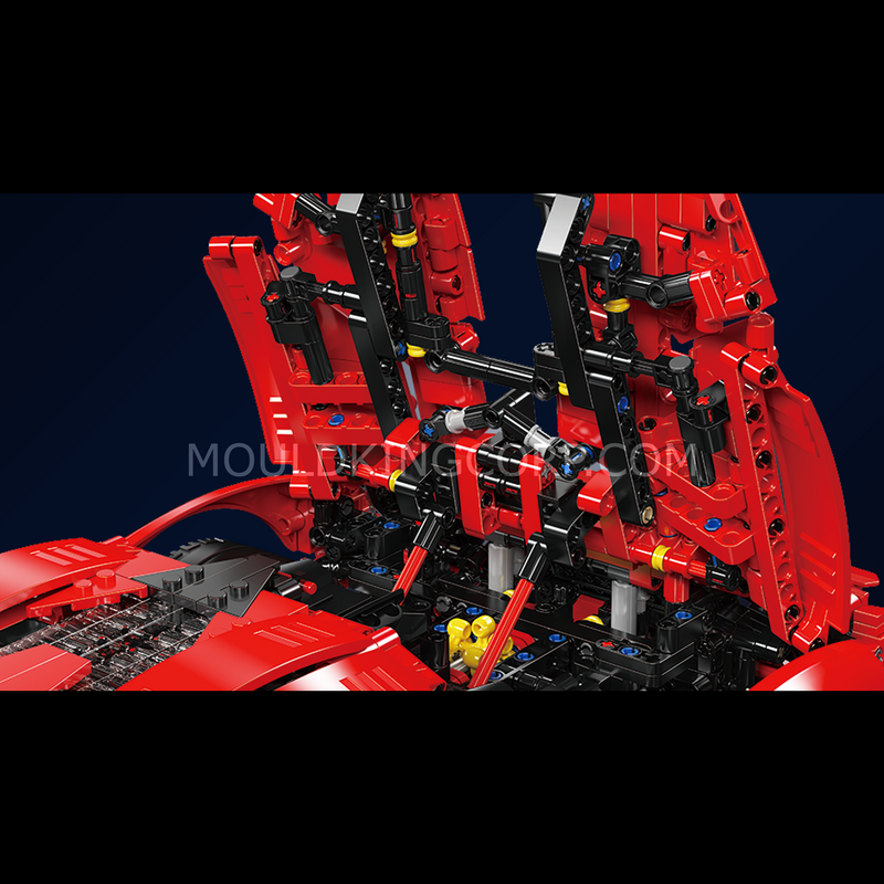 Mould King 13190 Lykan Remote Controlled Hypersport Car Building Set | 4,070 Pcs