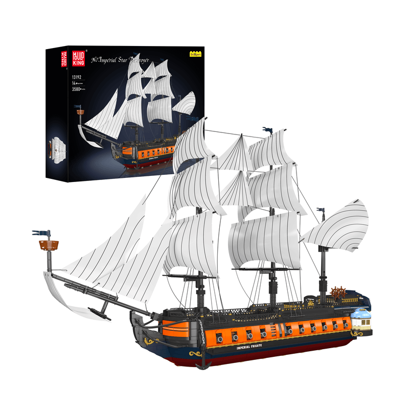 Mould King 13192 Imperial Frigate Model Building Set | 3,580 Pcs