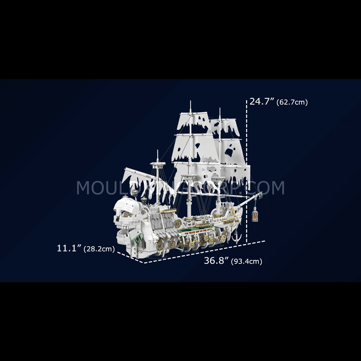 Mould King 13193 Styx Piratenschiff-Bausatz | 3.769 Teile