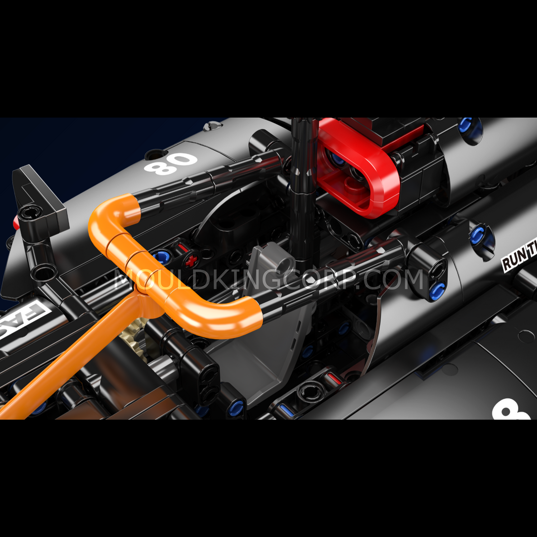 Mould King 13208 1:8 Scale MCL Racing Car Model Building Set | 1,480 PCS