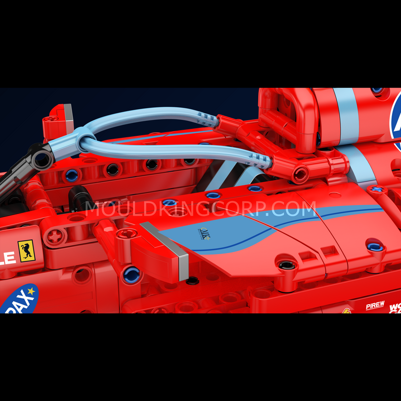 Mould King 13209 SF-24 Kit de construction de voiture de course | 1 401 pièces