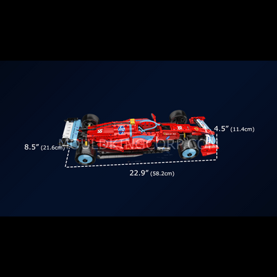 Mould King 13209 SF-24 Kit de construction de voiture de course | 1 401 pièces