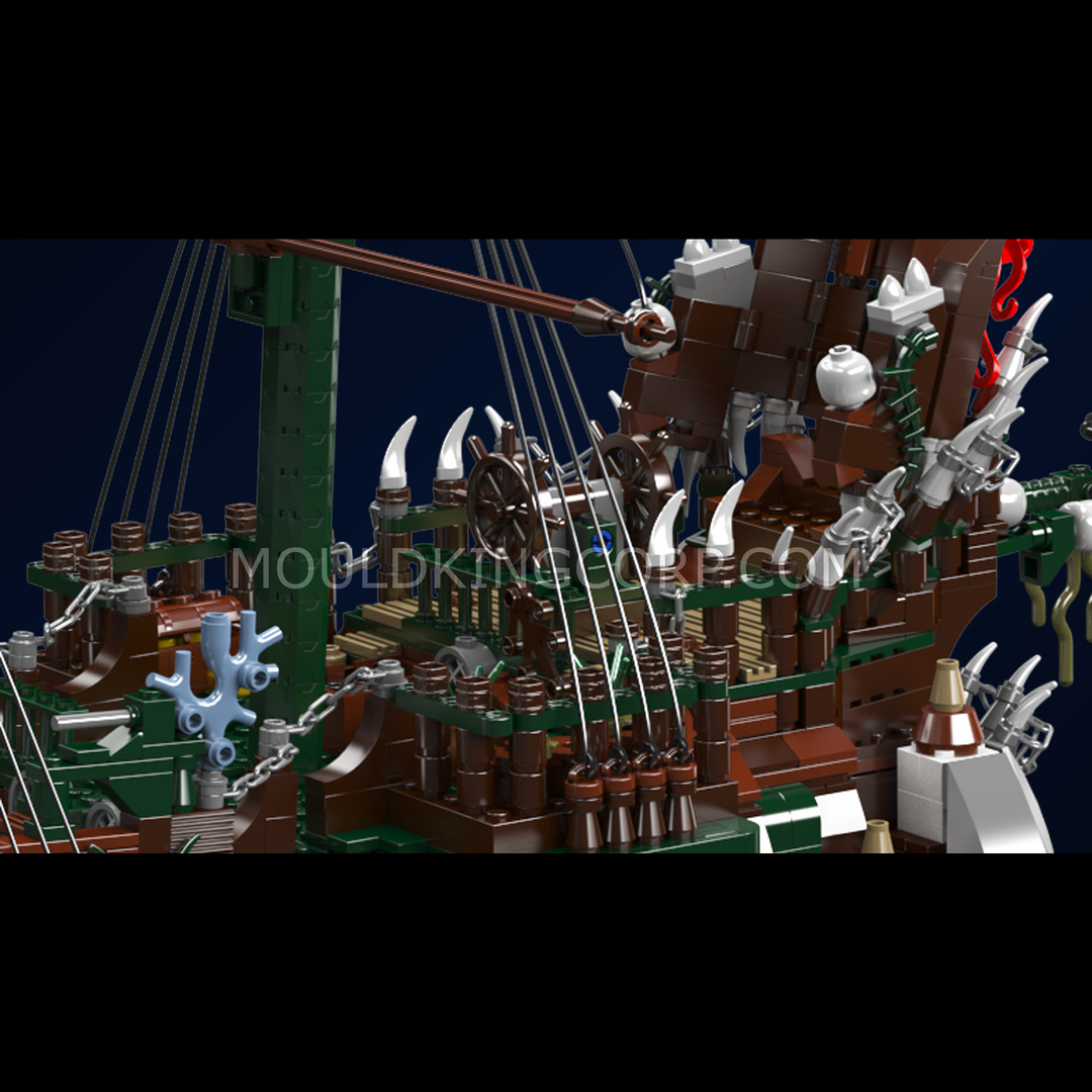 Mould King 13218 The Flying Dutchman Ghost Ship Building Set | 4,244 Pcs