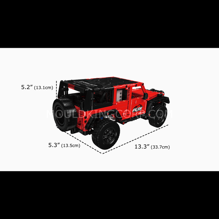 Mould King 13220 Remote Control 4x4 Off-Road Vehicle Building Set | 1,067 Pcs