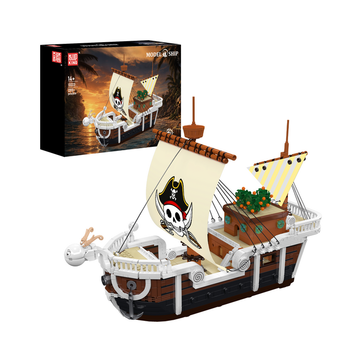 Mould King 13223 Skull Flag Pirate Galleon Building Set | 2,313 Pcs