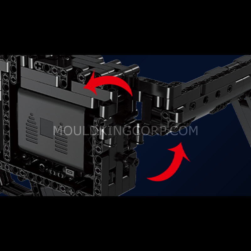 MOULD KING 14001S MP5 Building Toy Motorized | 783 PCS