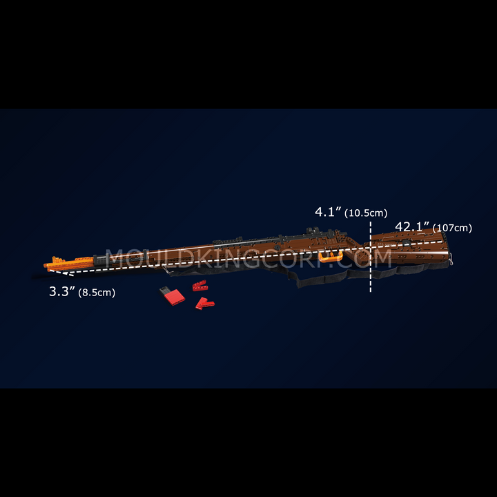 MOULD KING 14002S Kar98k Bouwspeelgoed Modelset | 1.117 Stuks