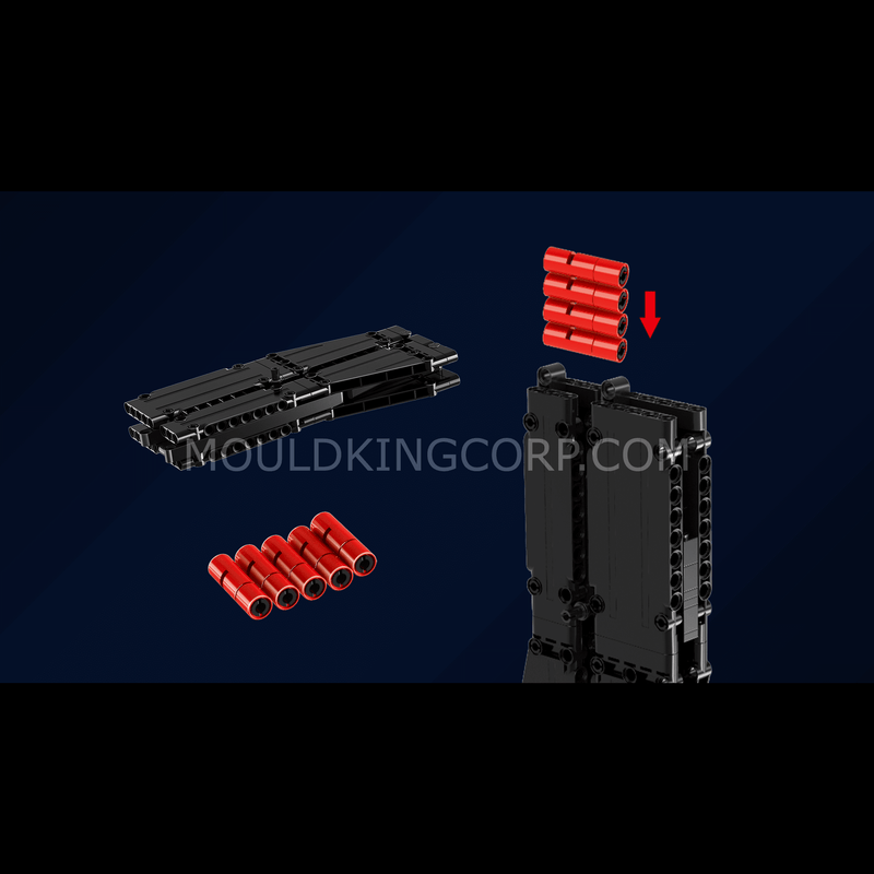 MOULD KING 14005 QBZ-95 Rifle Building Toy Gun | 787 CPS