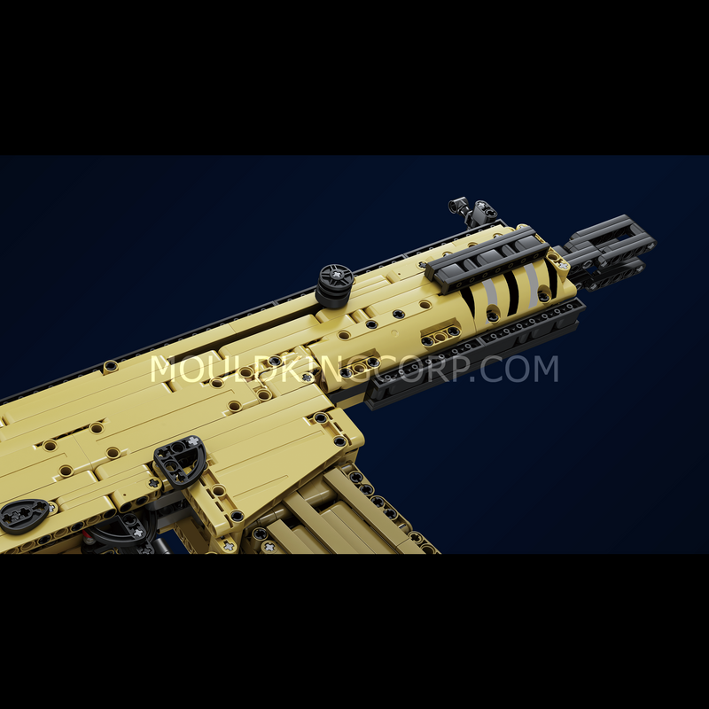MOULD KING 14015 CAR Rifle Gun Building Toy | 1,369 PCS