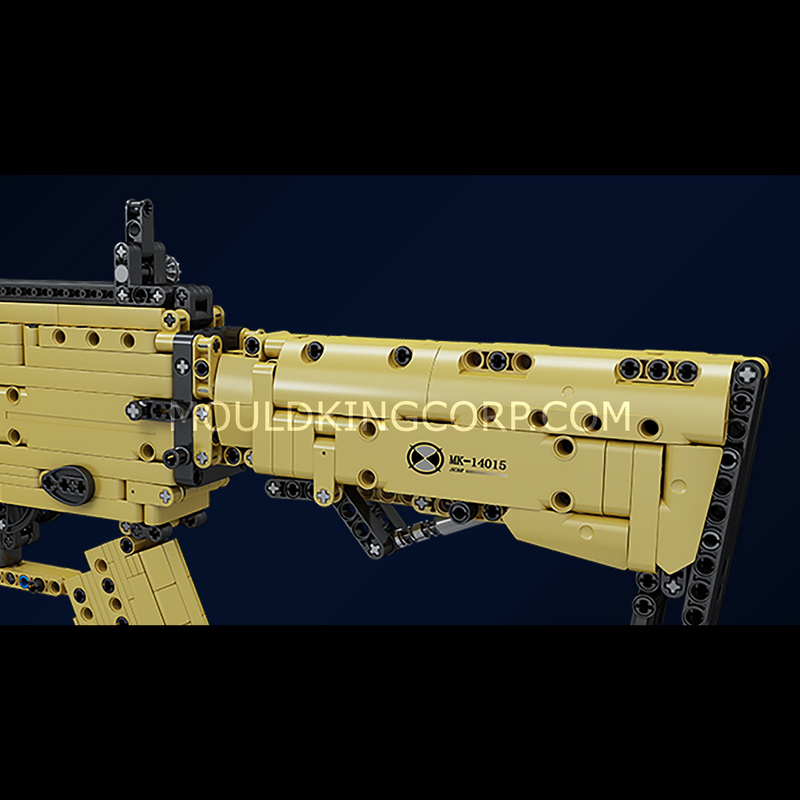 MOULD KING 14015 CAR Rifle Gun Building Toy | 1,369 PCS