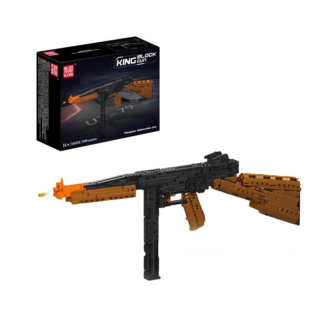 Mould King 14022 Thompson Maschinenpistole Spielzeug Bausatz | 1.370 Teile