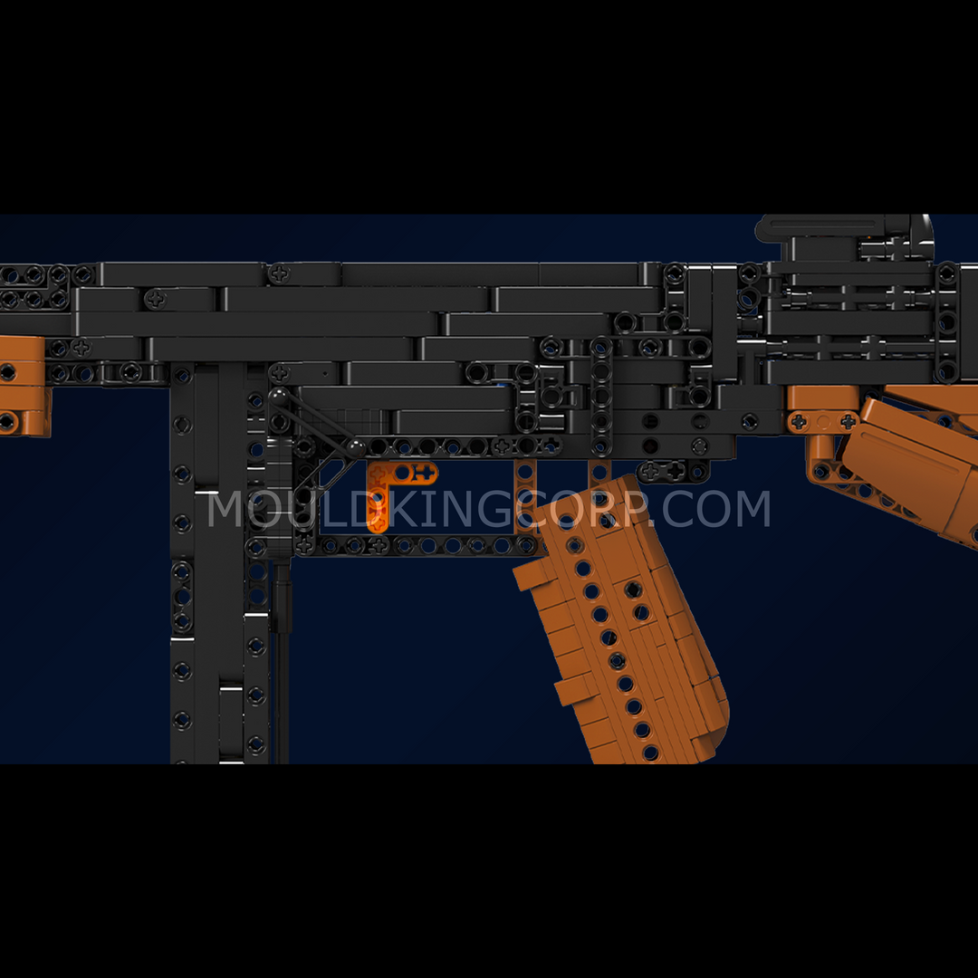 Mould King 14022 Thompson Maschinenpistole Spielzeug Bausatz | 1.370 Teile