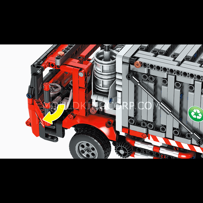 Remote control rubbish truck shop