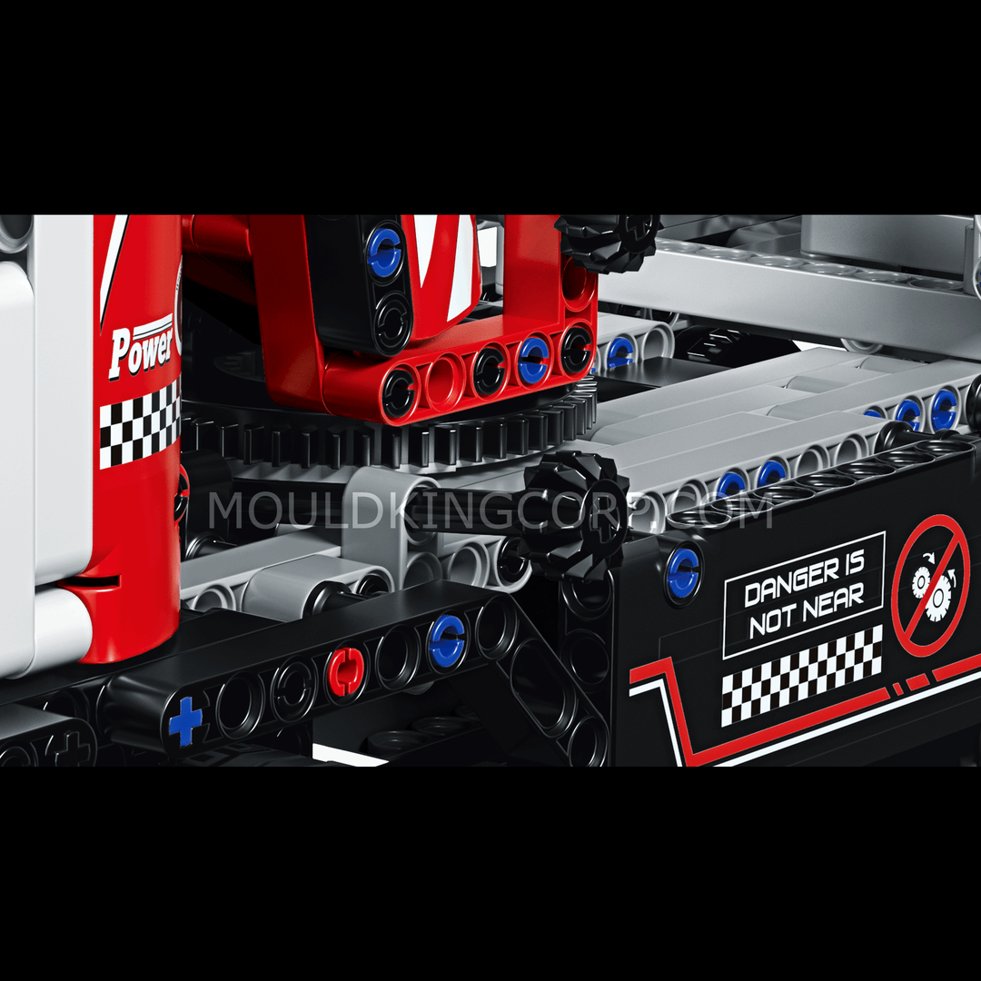 Ensemble de construction de camion de remorquage télécommandé MOULD KING 15027 | 938 pièces