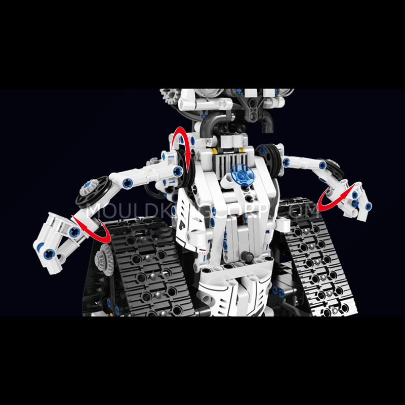 Mould King 15046 The STEM 3-in-1 RC Variety Robot Building Set | 606 PCS