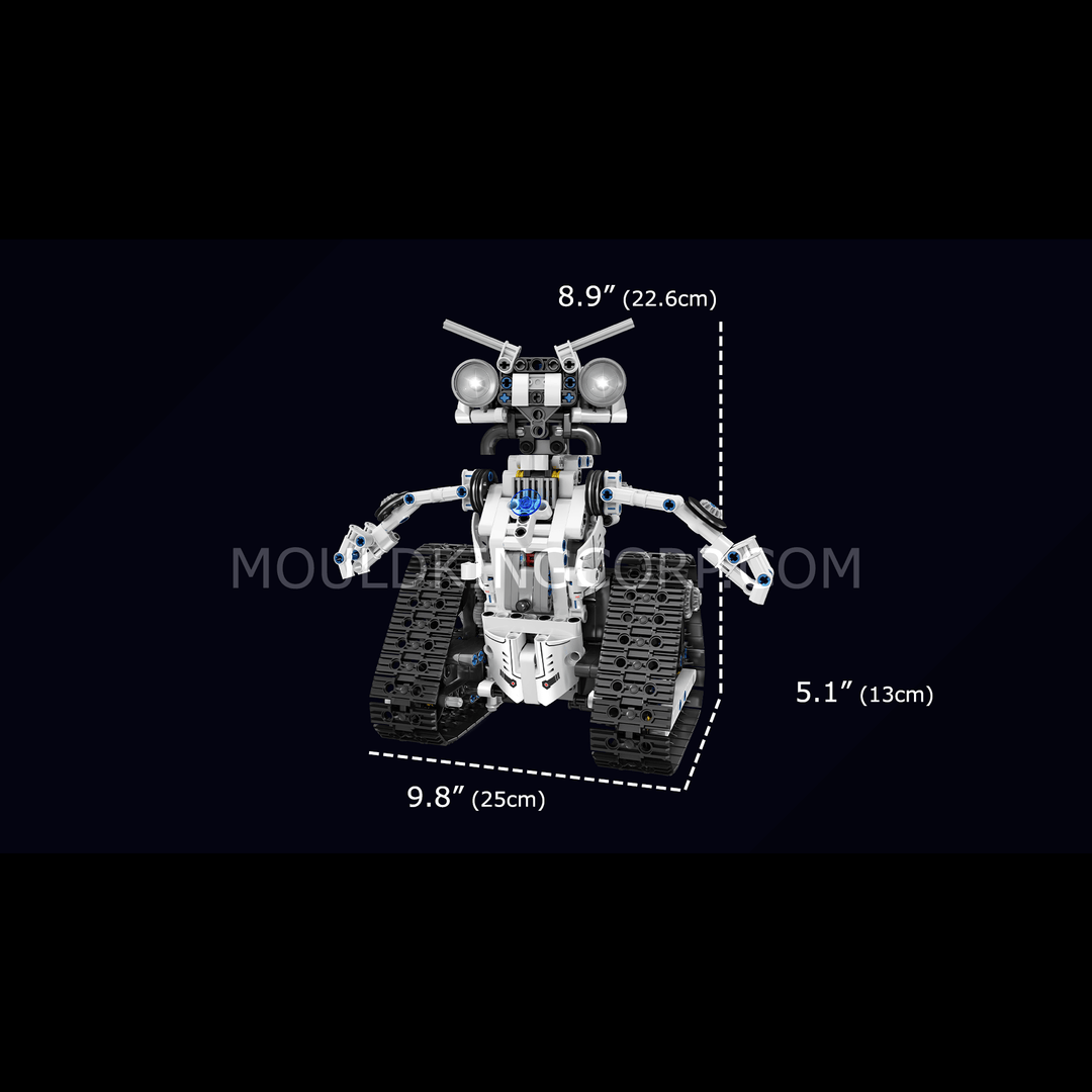 Mallenkoning 15046 De STEM 3-in-1 RC Variety Robot Bouwset | 606 stuks