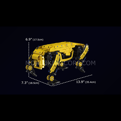 Mould King 15066S Boston Robot Hond Op Afstand Bestuurbare Bouwset | 921 PCS