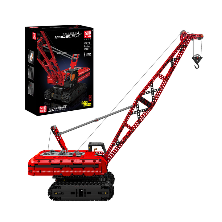 Mould King 15069/15070 Crawler Crane Op Afstand Bestuurbare Bouwset | 1.292 PCS
