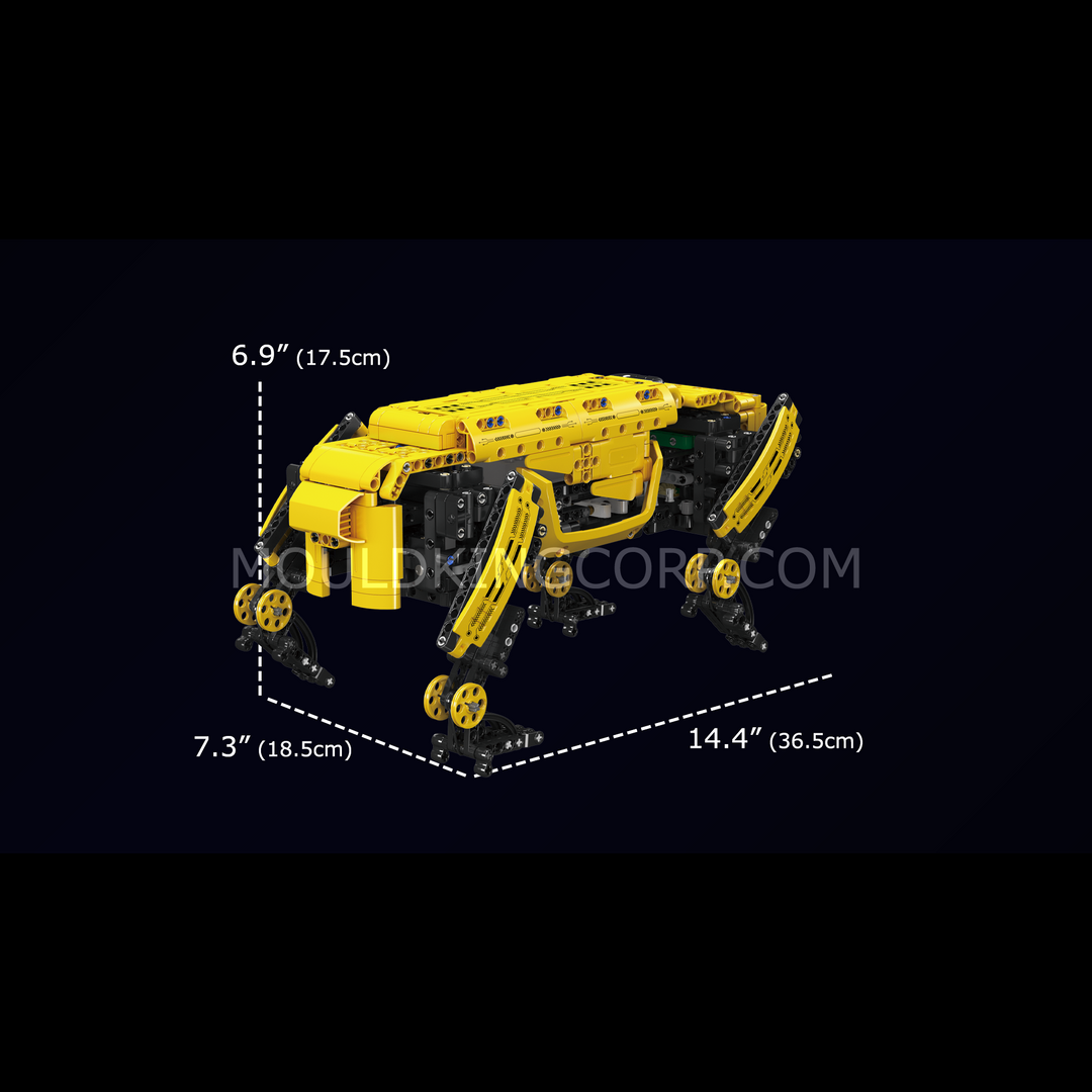 Mould King 15066S Boston Robot Dog Remote Controlled Building Kit | 921 PCS