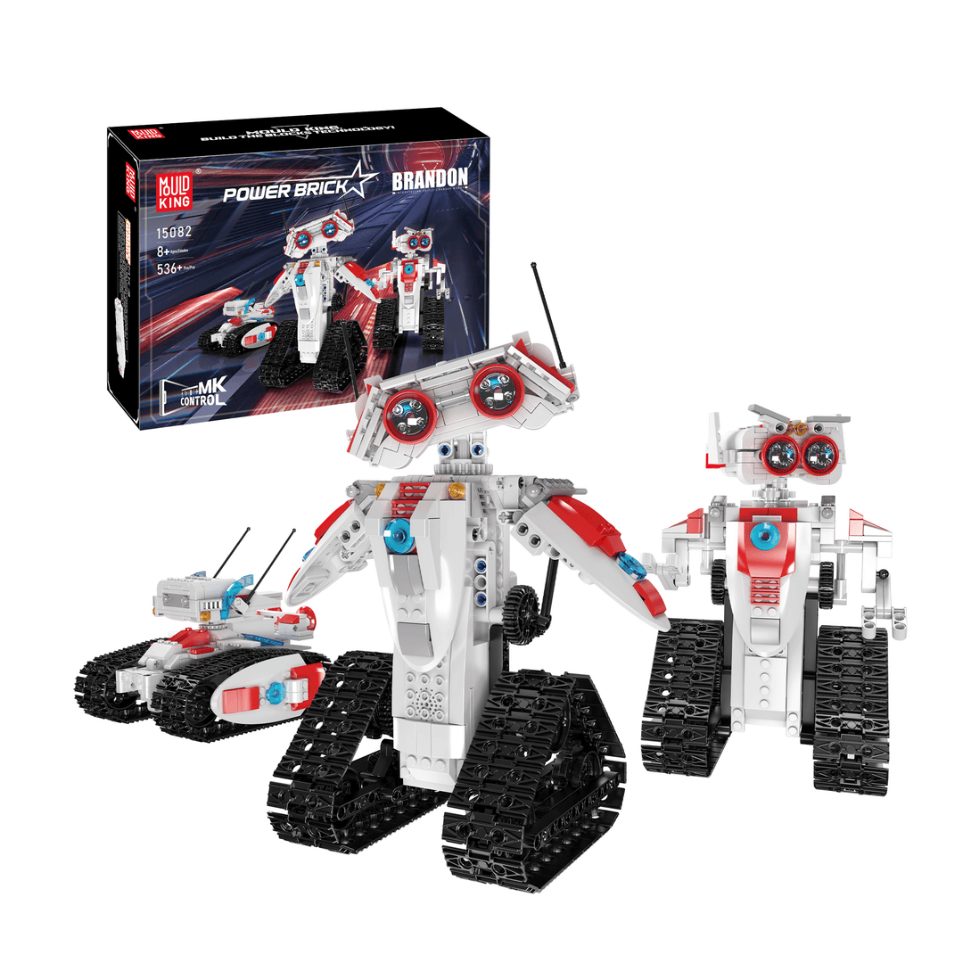 Matrijzenkoning 15082 3in1 Robots STEM Bouwset | 536 Stuks