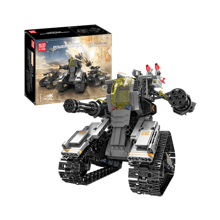 Mallenkoning 15083 3in1 Militaire Robots STEM Bouwset | 588 stuks