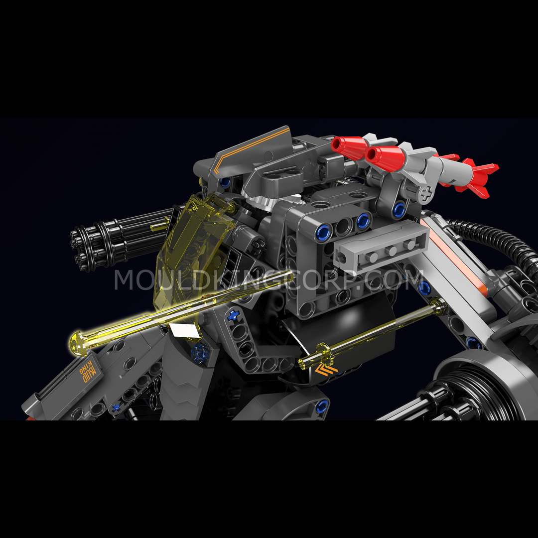 Mallenkoning 15083 3in1 Militaire Robots STEM Bouwset | 588 stuks