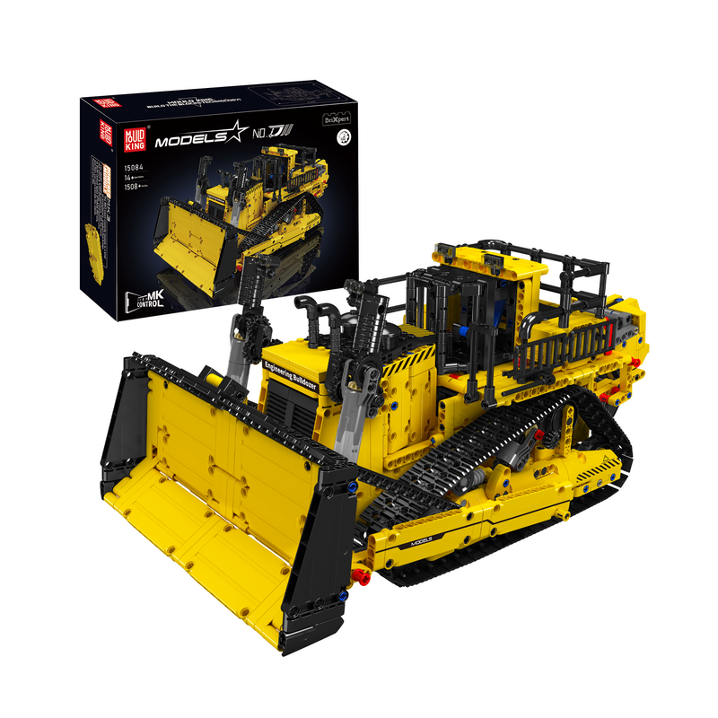 Mould King 15084 D11 Bulldozer Remote Controlled Model Building Set | 1,508 PCS