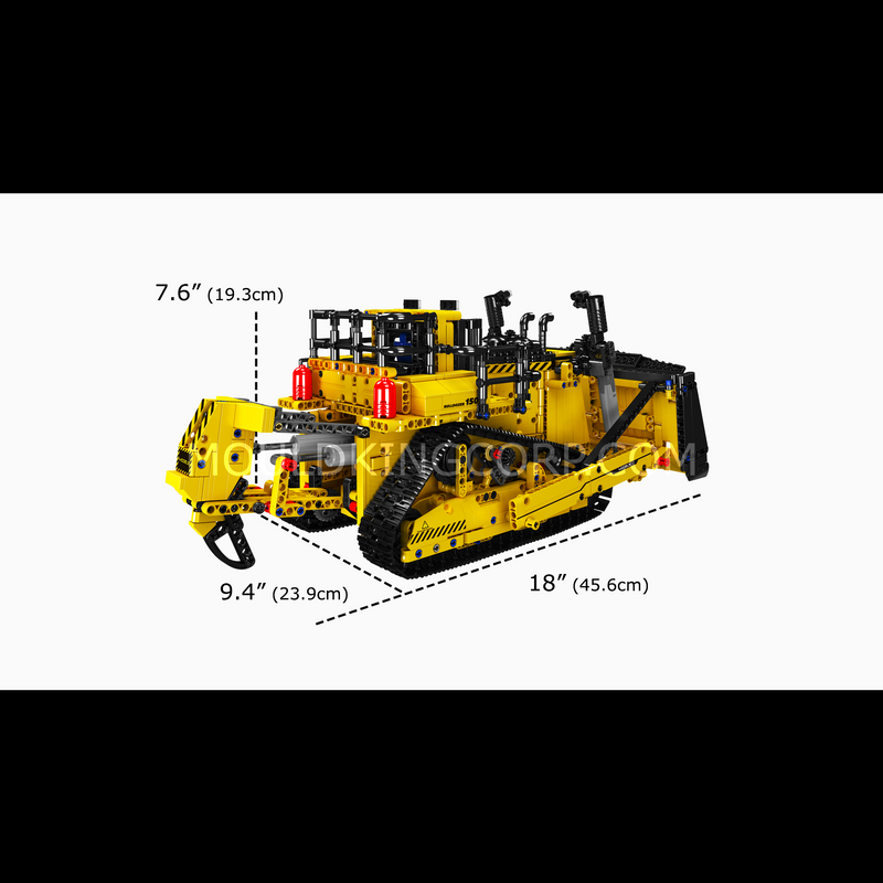 Mould King 15084 D11 Bulldozer Remote Controlled Model Building Set | 1,508 PCS