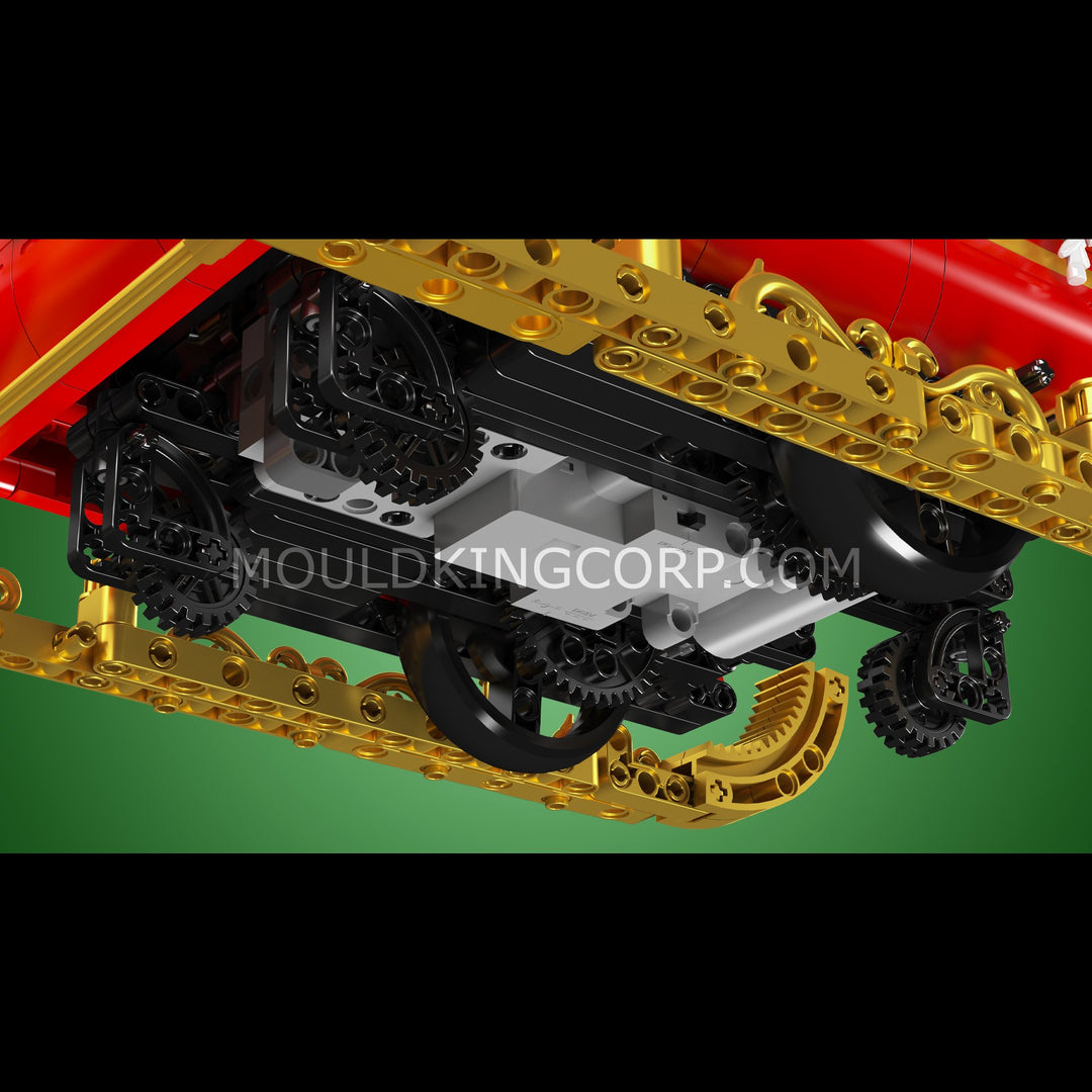 Mould King 15098 Remote Control Santa's Sleigh Building Set | 1,493 Pcs