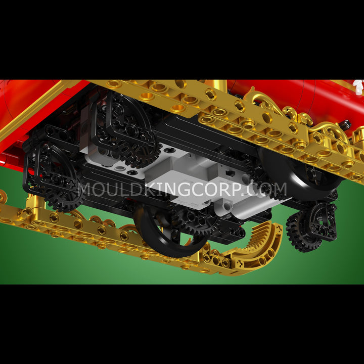Mould King 15098 Remote Control Santa's Sleigh Building Set | 1,493 Pcs