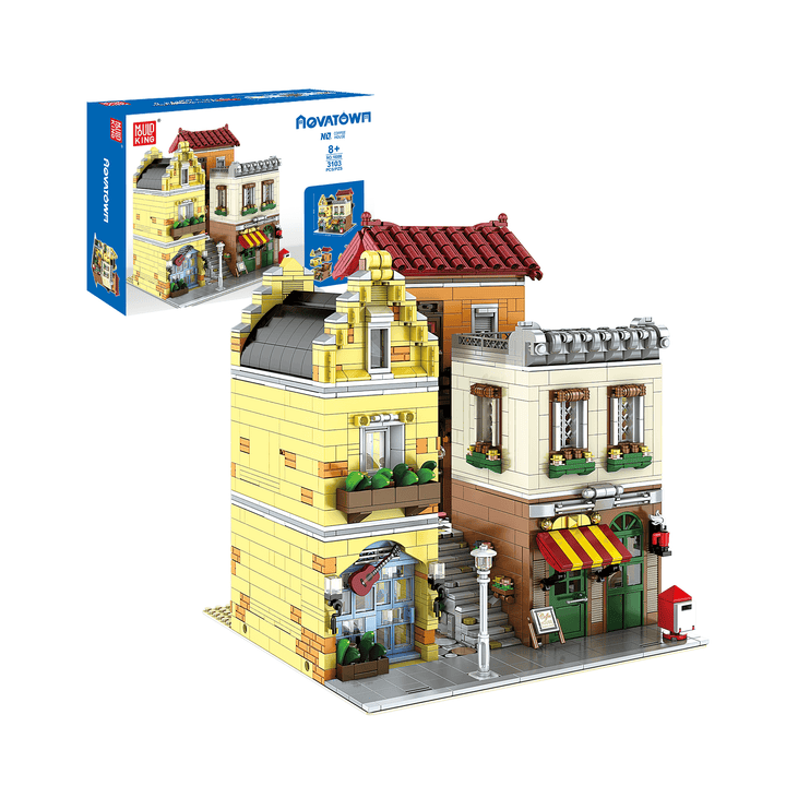MOULD KING 16008 Coffee House Building Set | 3,103 PCS