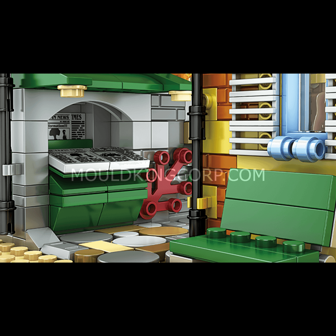 MOULD KING 16008 Coffee House Building Set | 3,103 PCS