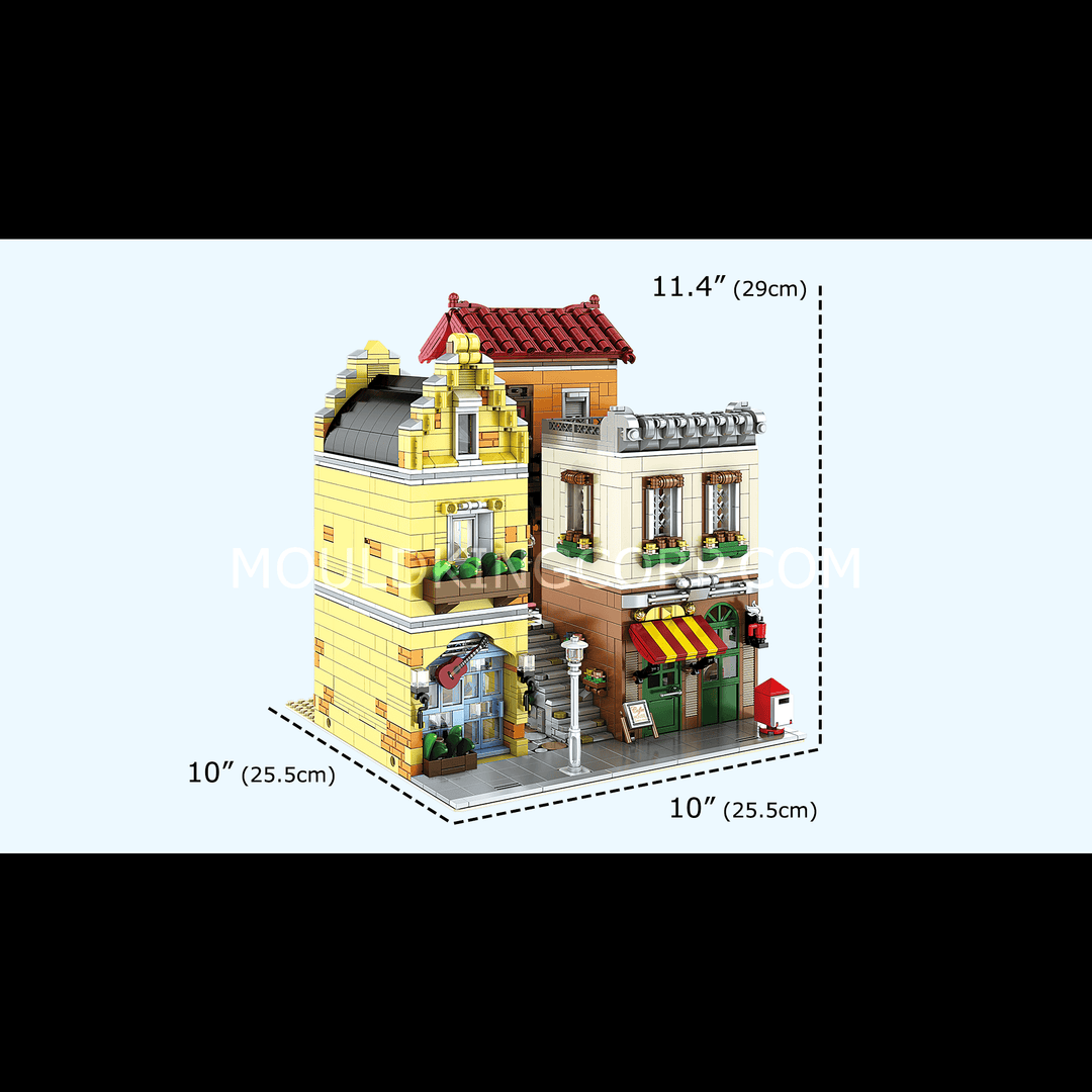 MOULD KING 16008 Coffee House Building Set | 3,103 PCS