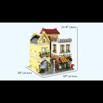MOULD KING 16008 Coffee House Building Set | 3,103 PCS