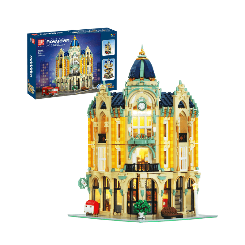 MOULD KING 16010 Cornor Post Office Building Set | 4,030 PCS