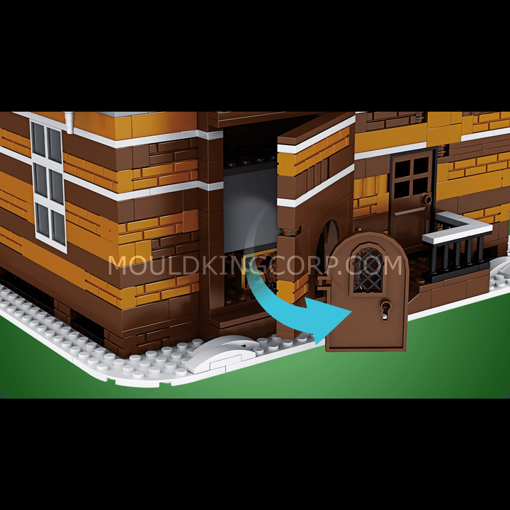 Mallenkoning 16011 kersthut sneeuwhuisje bouwset | 3.693 stuks