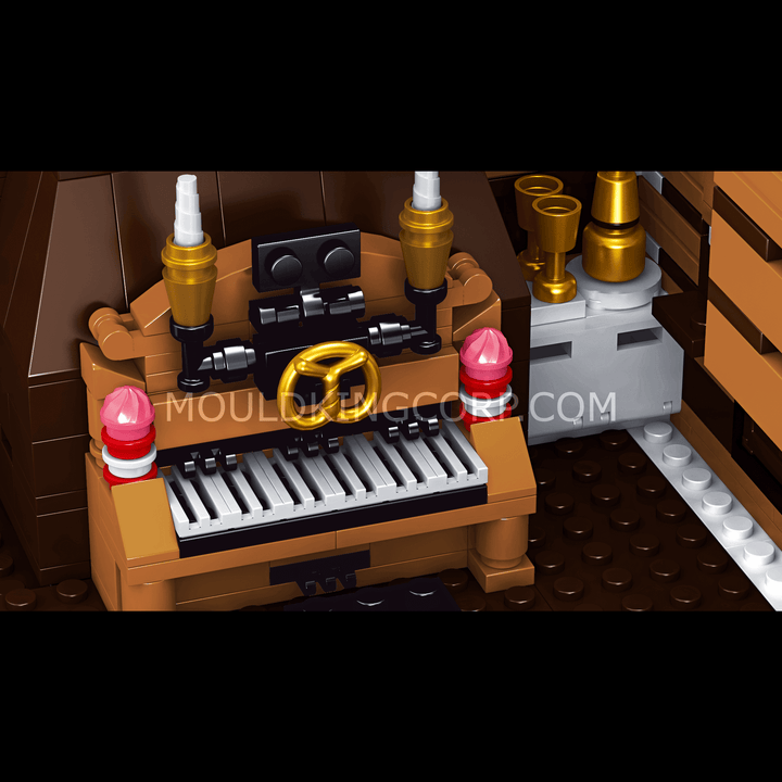 Mallenkoning 16011 kersthut sneeuwhuisje bouwset | 3.693 stuks