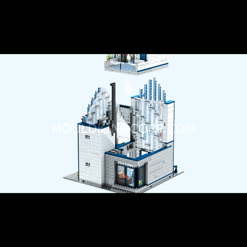 Mould King 16022 Modern Library Building Set | 2,788 PCS