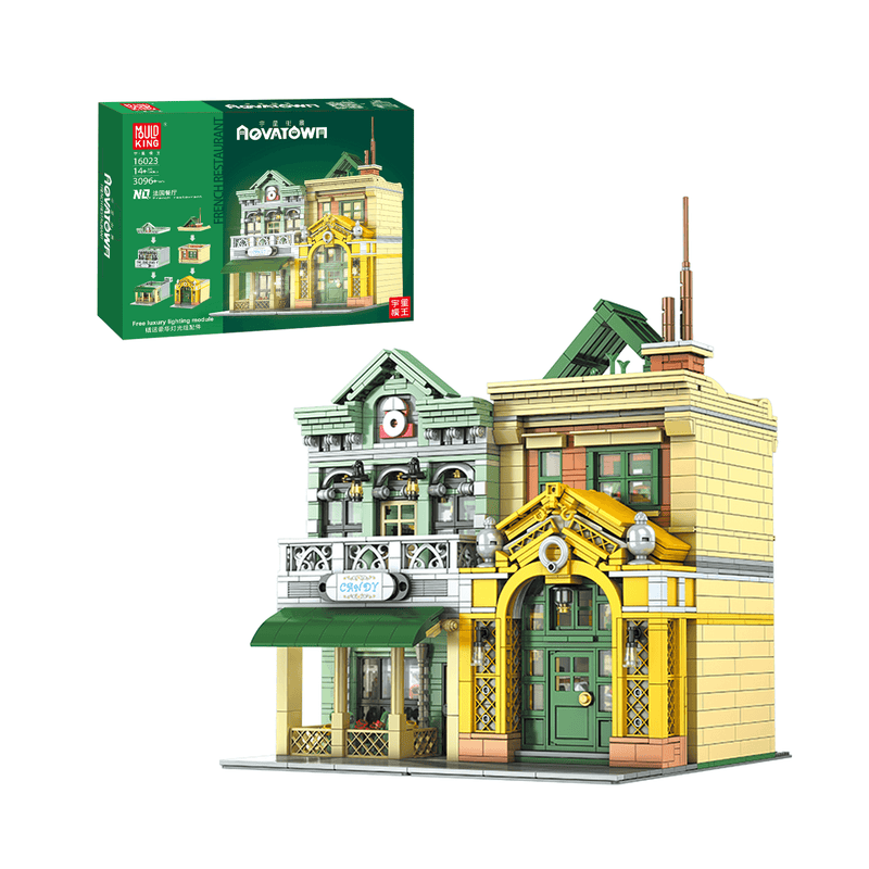 Mould King 16023 French Restaurant Building Set | 3,096 Pcs