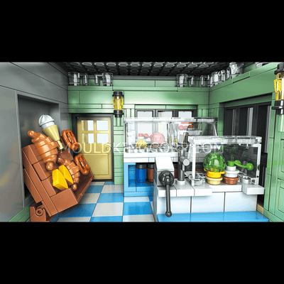 Mould King 16023 French Restaurant Building Set | 3,096 Pcs