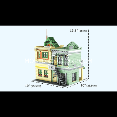 Mould King 16023 French Restaurant Building Set | 3,096 Pcs